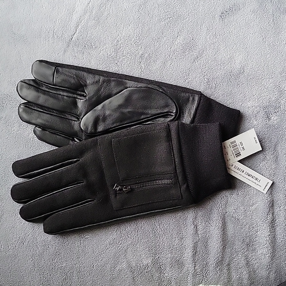 Express Genuine Leather Gloves